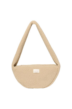 crossbody tas Teddy Mini ecru
