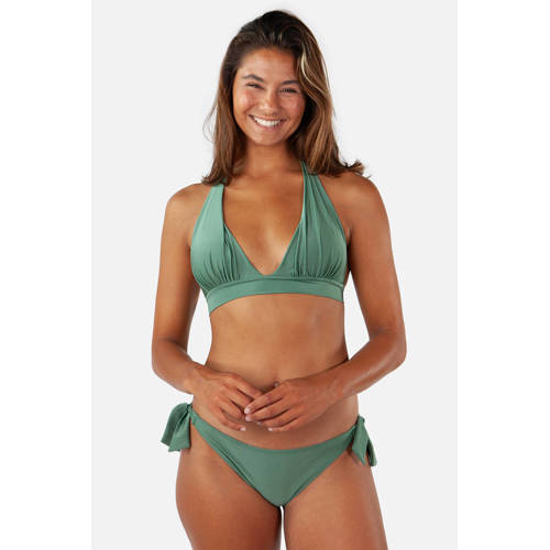 Barts voorgevormde triangel bikinitop Isla groen afbeelding