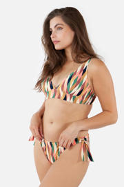 thumbnail: Barts voorgevormde bikinitop Abanov roze/groen/ecru