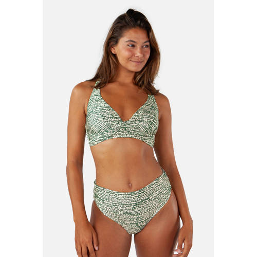 Barts voorgevormde bikinitop Cascis groen/wit afbeelding