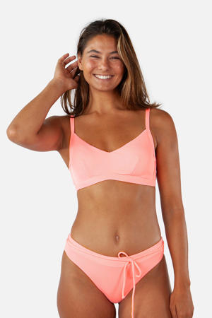 high waist bikinibroekje Cimazy zalmroze