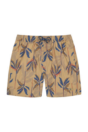 zwemshort Fervis lichtbruin