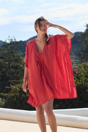 strandtuniek Raimha koraalrood