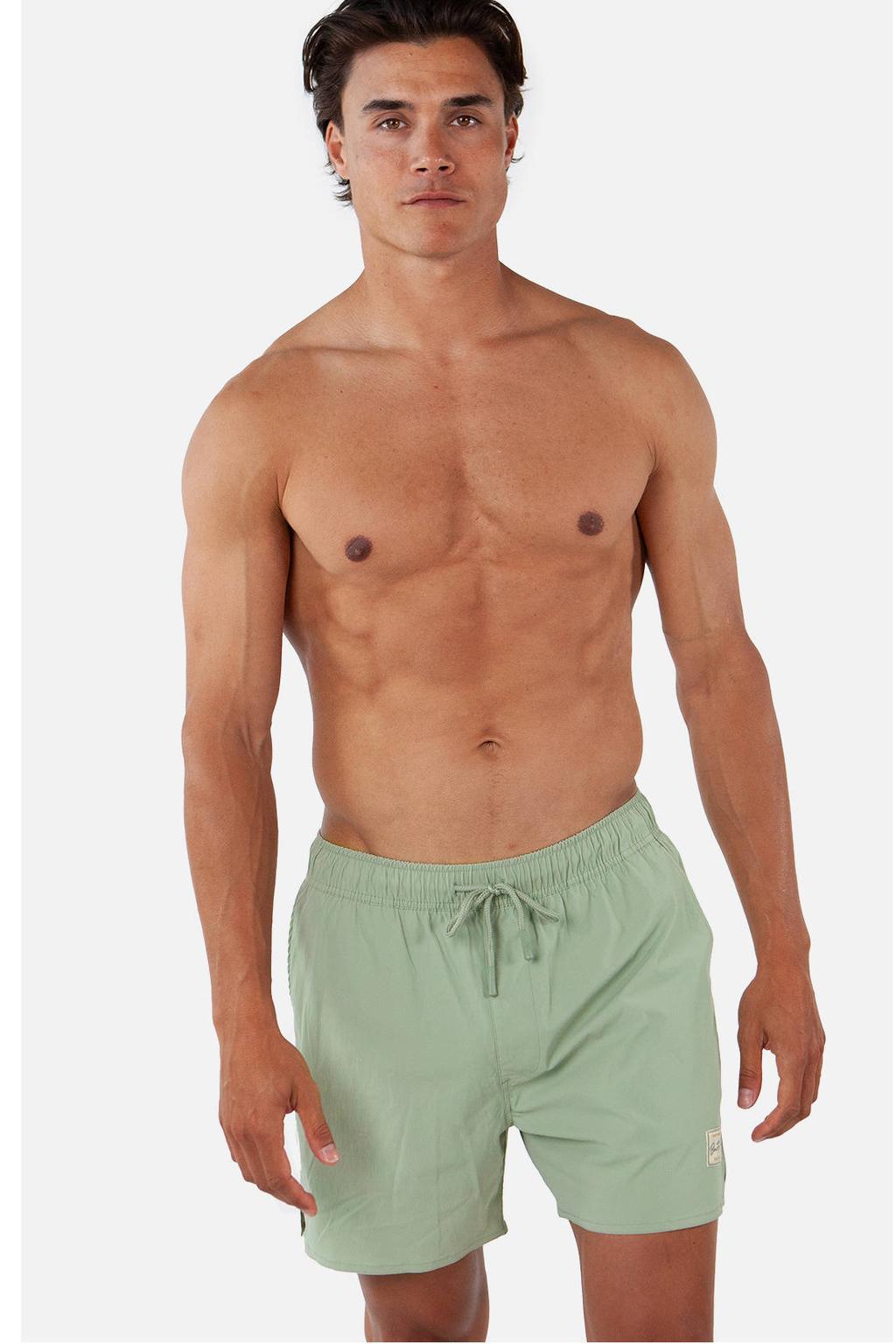 Barts zwemshort Manozos lichtgroen