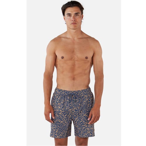 Barts zwemshort Ingleses blauw/beige afbeelding