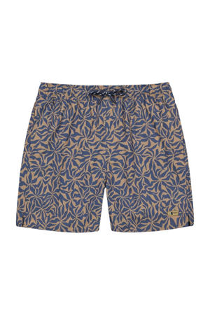 zwemshort Ingleses blauw/beige