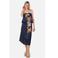 Barts strapless strandjurk Tombou donkerblauw