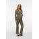 MAMALICIOUS flared high waist zwangerschaps casual broek groen