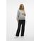 VERO MODA MATERNITY wide leg high waist zwangerschaps casual broek zwart