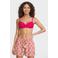 BEACHWAVE crinkle strandshort geel/roze