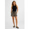 BEACHWAVE crinkle strandshort beige/zwart