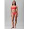 Calvin Klein voorgevormde strapless bandeau bikinitop rood