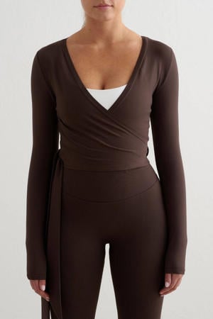 sportshirt Shape Seamles bruin