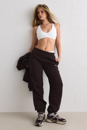 joggingbroek donkerbruin