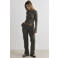 Aim'n Ease Ribbed sportbroek - olijfgroen