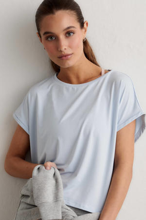 sportshirt  Soft Basic lichtblauw