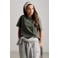 Aim'n Script Boxy sportshirt  - grijsgroen