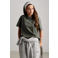 Aim'n sportshirt Script Boxy grijsgroen