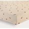 NOUS Kids Moon & star katoenen hoeslaken met sterren - zand