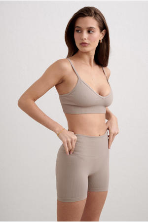 sportshort Ribbed Seamless beige