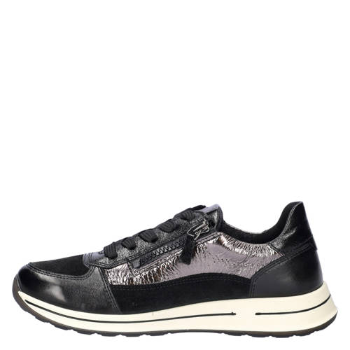 Ara leren sneakers zwart afbeelding