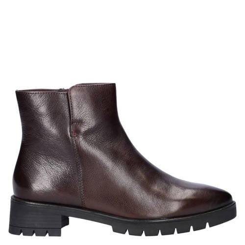 Ara leren enkelboots donkerbruin afbeelding