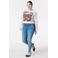 MS Mode high waist jeggings dark blue denim