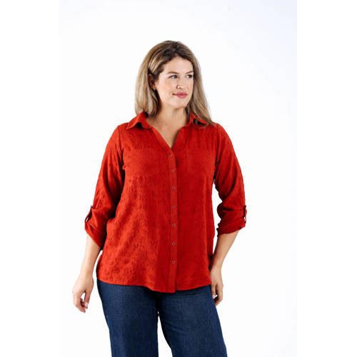 Paprika blouse brique afbeelding