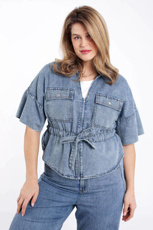 top medium blue denim