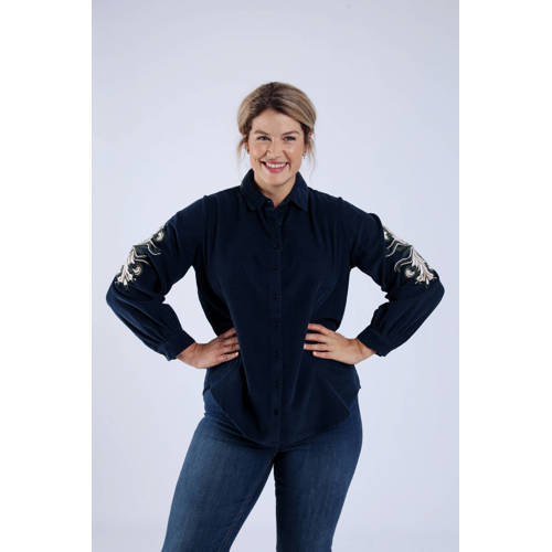 Paprika blouse zwart afbeelding
