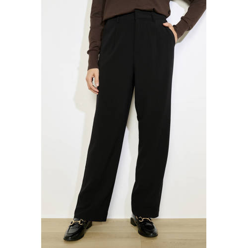 LOLALIZA high waist pantalon zwart afbeelding