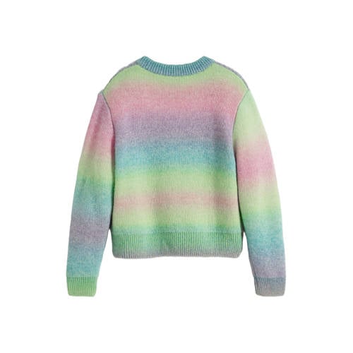 Desigual trui roze fijn gebreid afbeelding