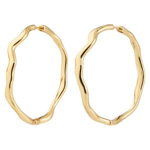 gold plated oorbellen Larkin