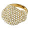 PILGRIM gold plated ring Lael