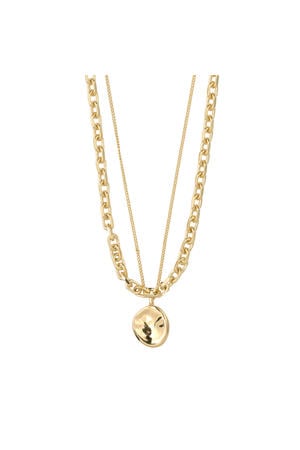 gold plated ketting Sparkle (set van 2)