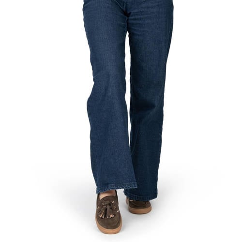 PS Poelman Silk suède bootschoenen bruin