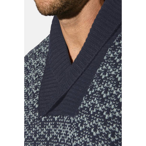 Babista trui gebreid OMARION donkerblauw afbeelding