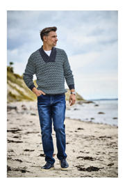 thumbnail: Babista Plus Size trui - donkerblauw