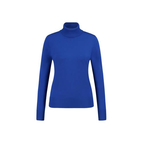 Claudia Sträter coltrui gebreid blauw afbeelding