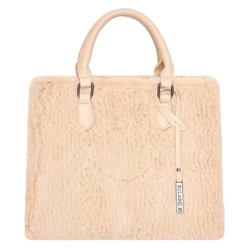 Bulaggi shopper van imitatiebont beige afbeelding