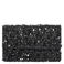 Bulaggi clutch met pailletten Daisy zwart