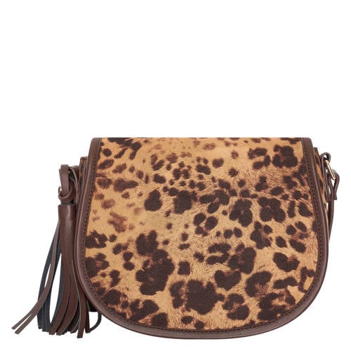 Bulaggi crossbody tas Leopard lichtbruin afbeelding