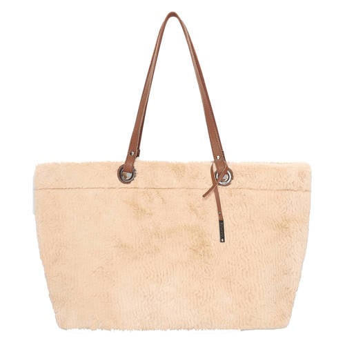 Bulaggi shopper van imitatiebont Sunny champagne afbeelding