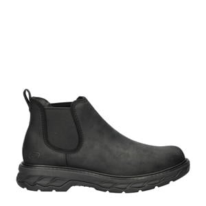 Lockett Heath nubuck chelsea boots zwart