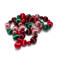 Vondels Slinger dusty rood/bordeaux/roze/groen 180cm