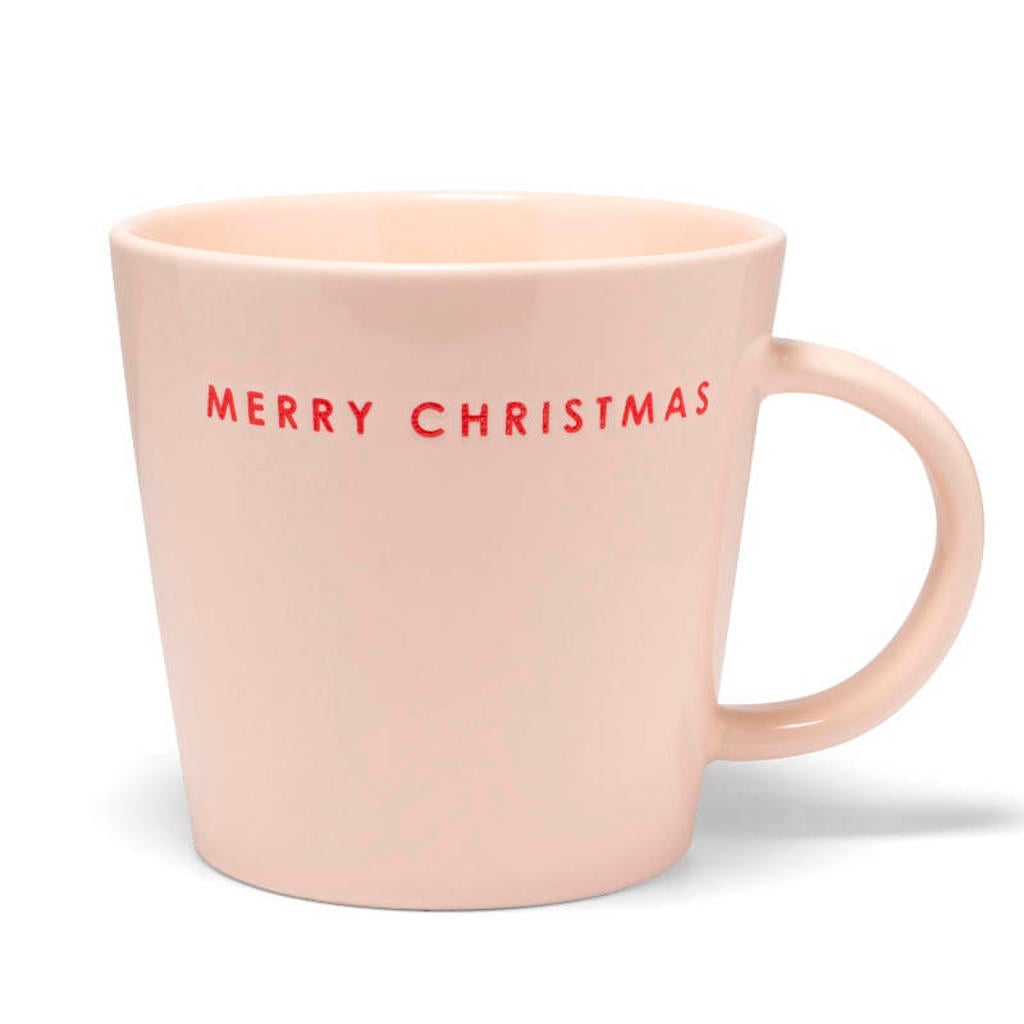 Vondels theemok MERRY CHRISTMAS ecru 350ml