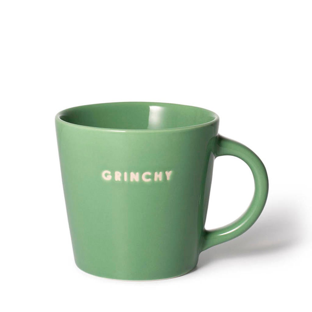 Vondels cappuccino mok GRINCHY groen (250 ml)