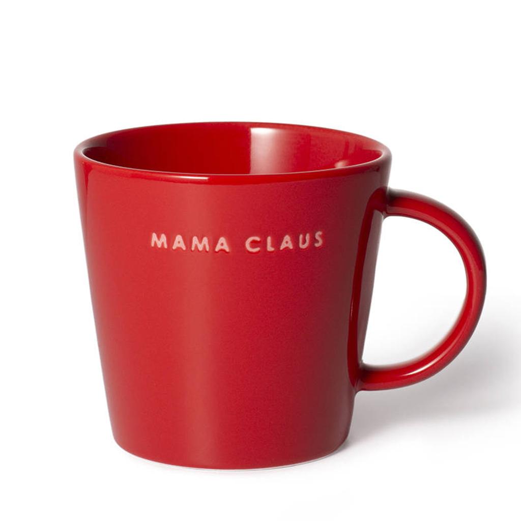 Vondels theemok MAMA CLAUS rood (350 ml)