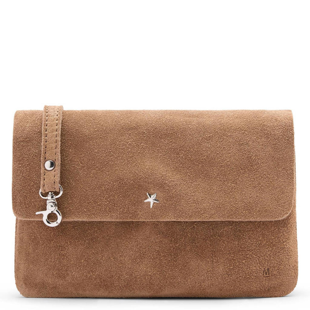 Dames Leerhandtas Bruin | Fantini Pelletteria