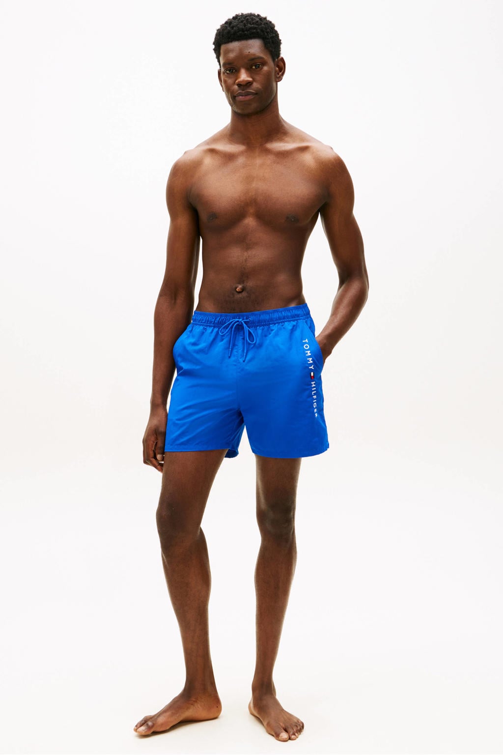 Tommy Hilfiger zwemshort met logo blauw